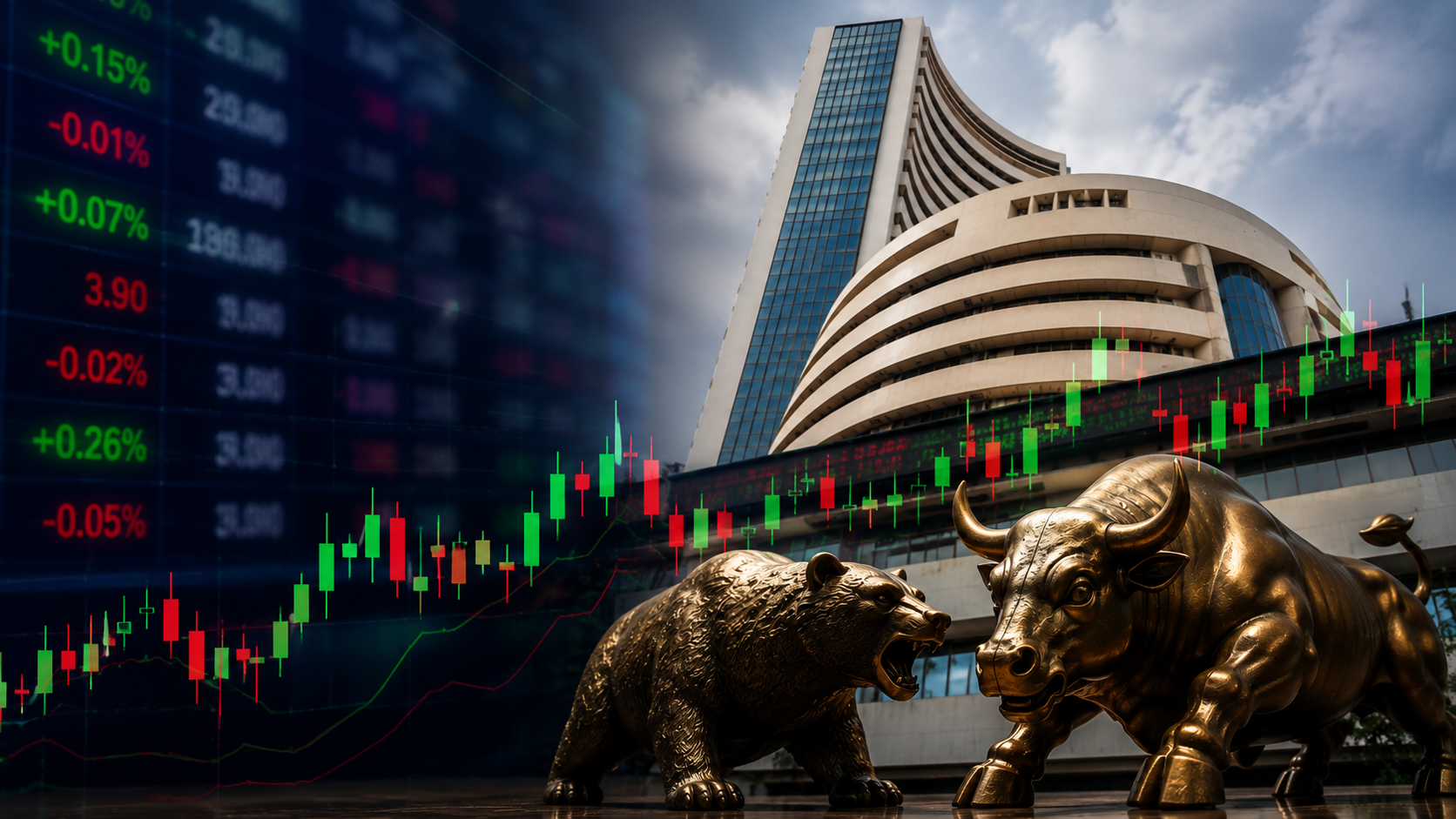 Sensex, Nifty end flat amid Strait of Hormuz uncertainty