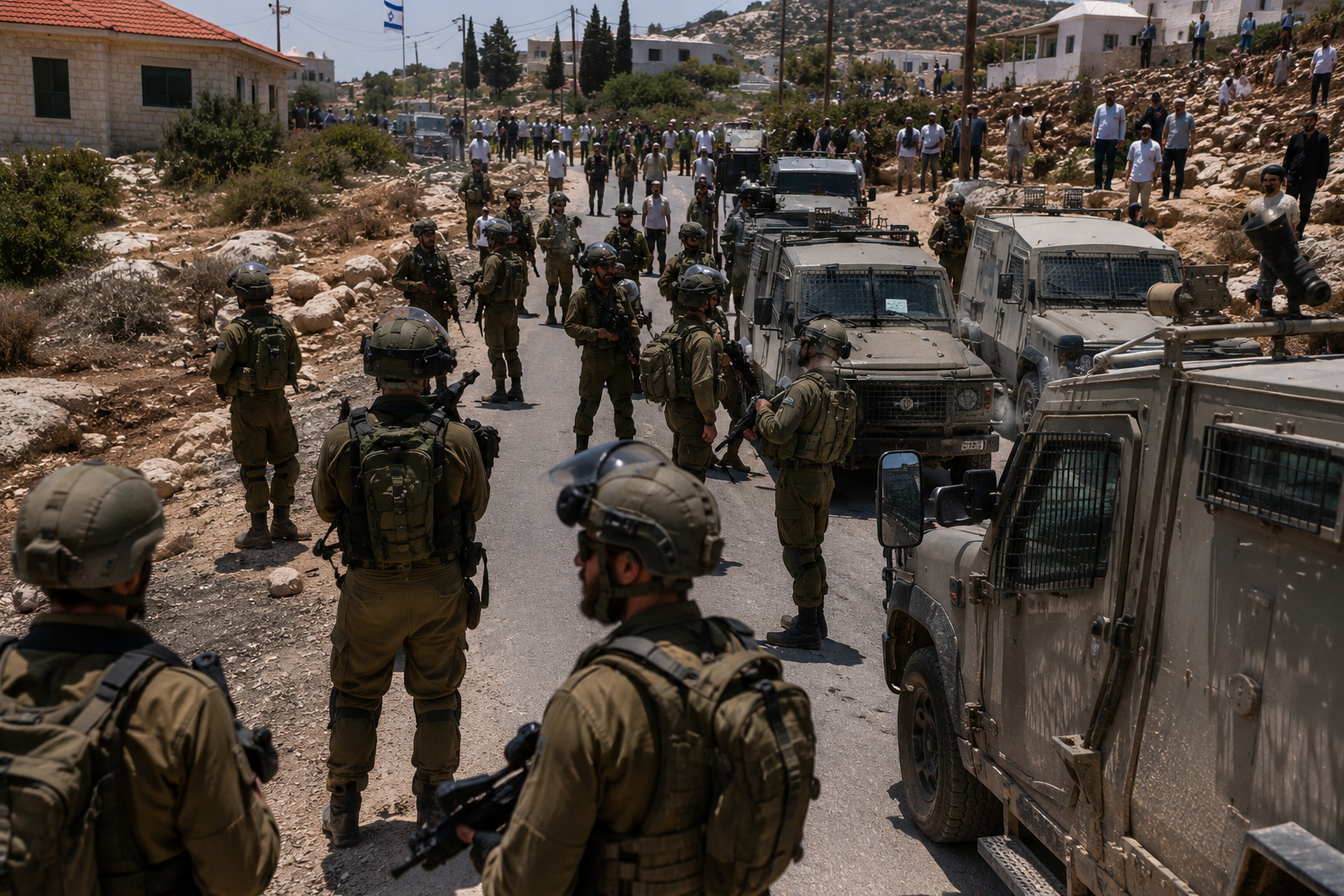 Israel sends more troops to West Bank village besieged by Jewish settlers