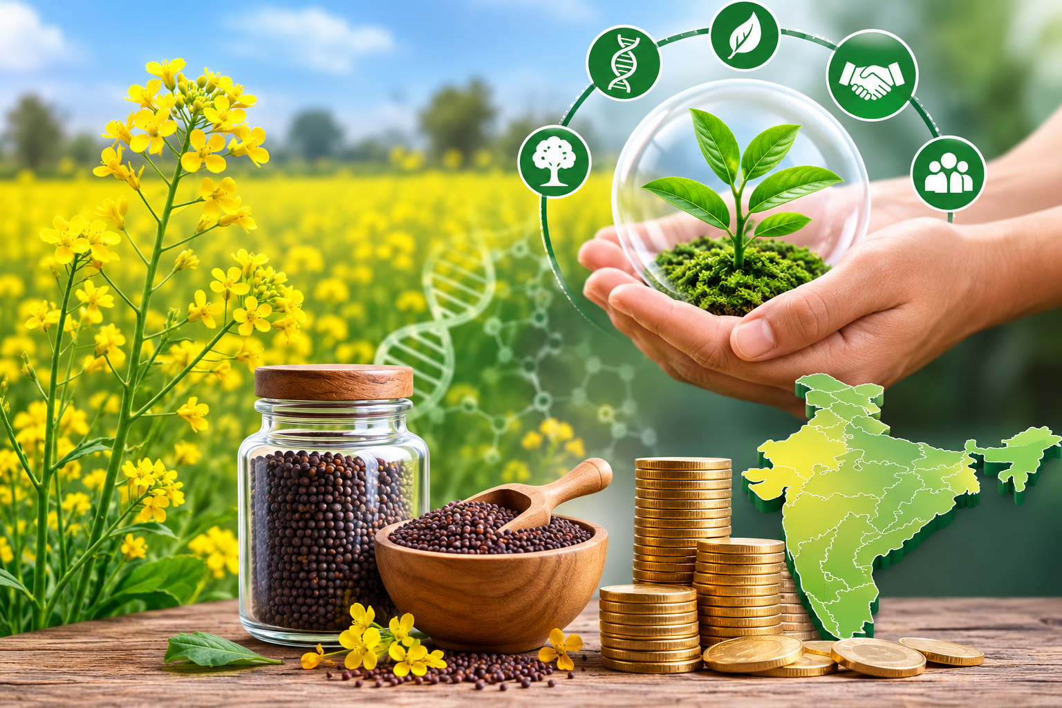Mustard genetic resources: NBA releases Rs 15.52 crore benefit-sharing proceeds
