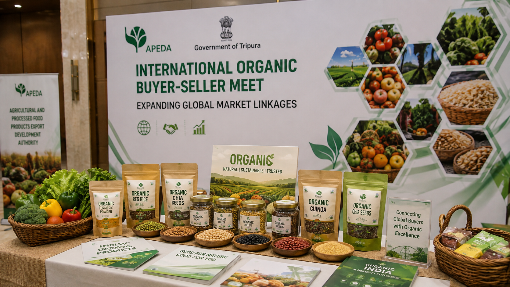 APEDA, Tripura government organise international organic buyer-seller meet to expand global market linkages
