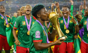 Ngah’s double leads Cameroon to maiden Women’s Cup of Nations title