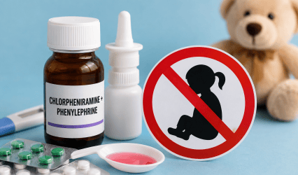 Government Restricts Chlorpheniramine-Phenylephrine FDCs for Children Below Four