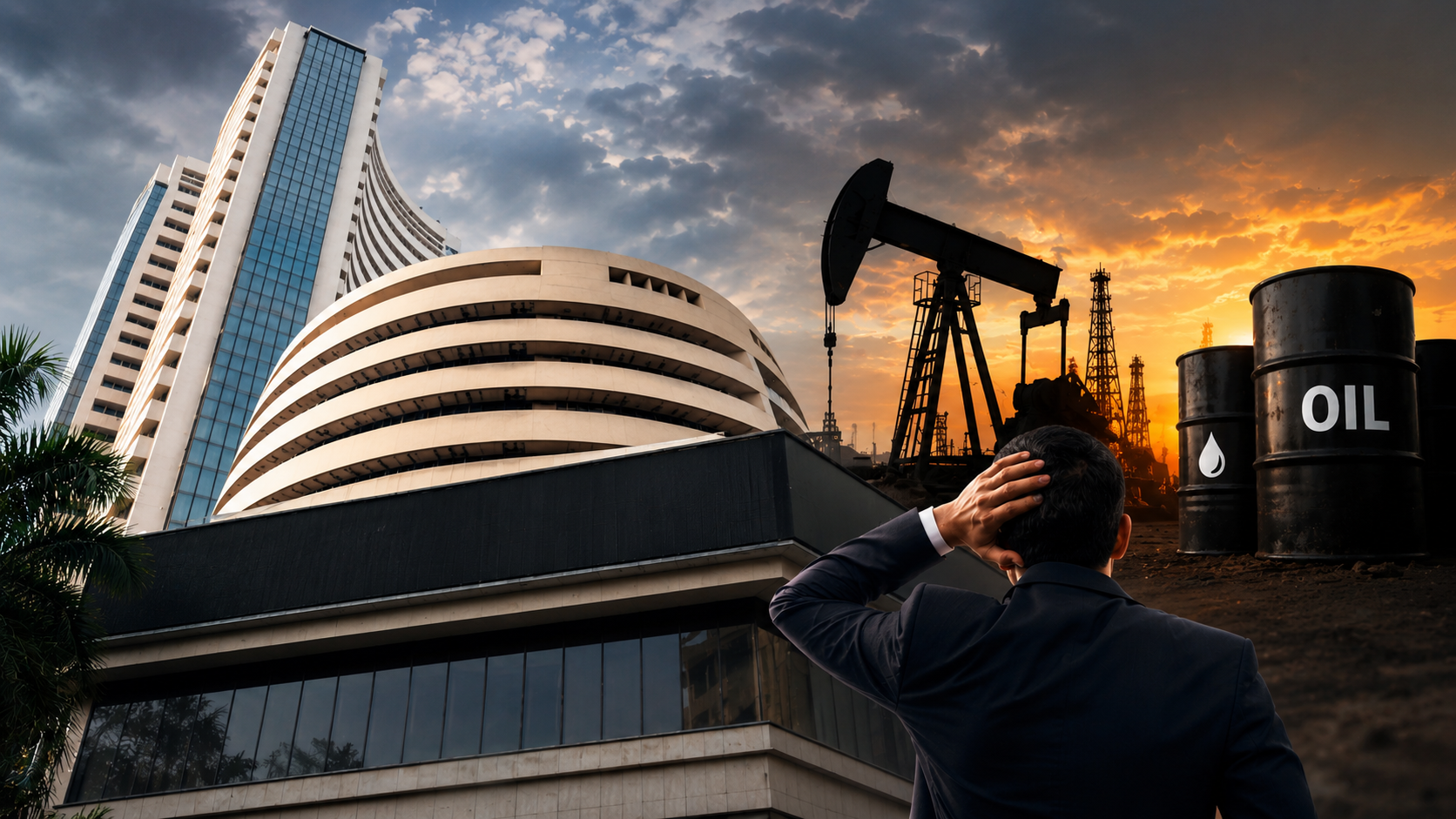 Markets decline in early trade amid elevated crude oil prices, escalating geopolitical tensions