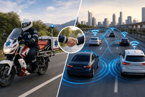 Centre proposes rules for two-wheeled ambulances, V2V communication systems