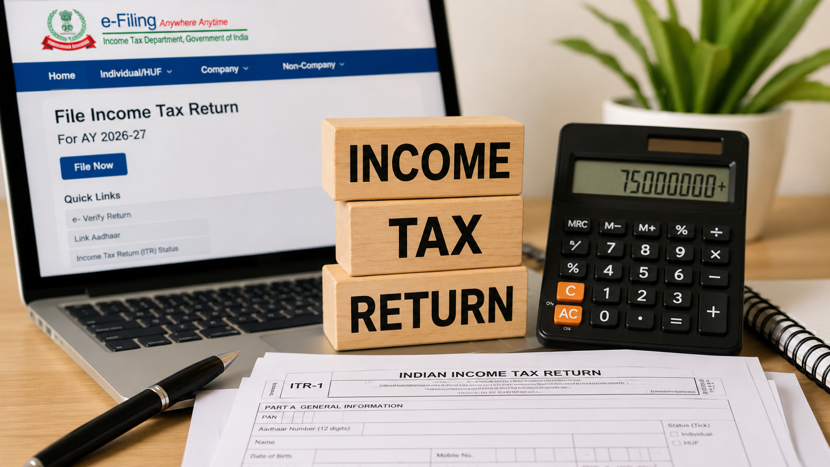Over 7.5 crore ITRs filed for AY 2026-27 so far: Income Tax Department