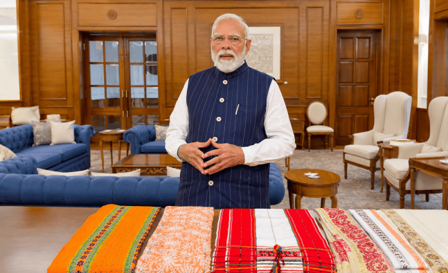 PM Modi greets nation on National Handloom Day, urges citizens to support India’s weavers