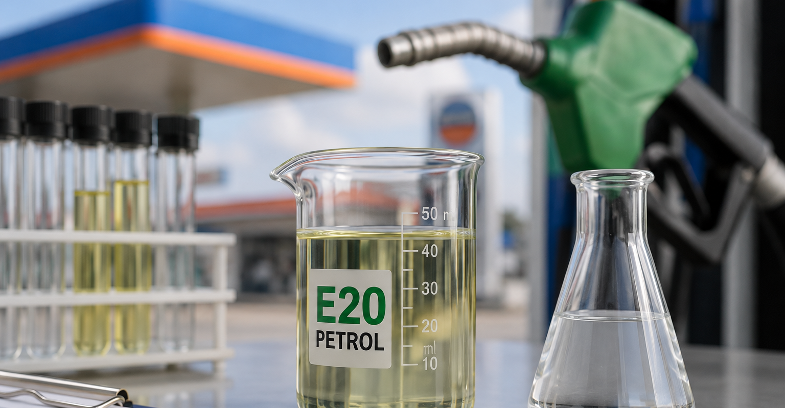 OMCs find no evidence of 500 ppm chloride or water contamination in E20 petrol