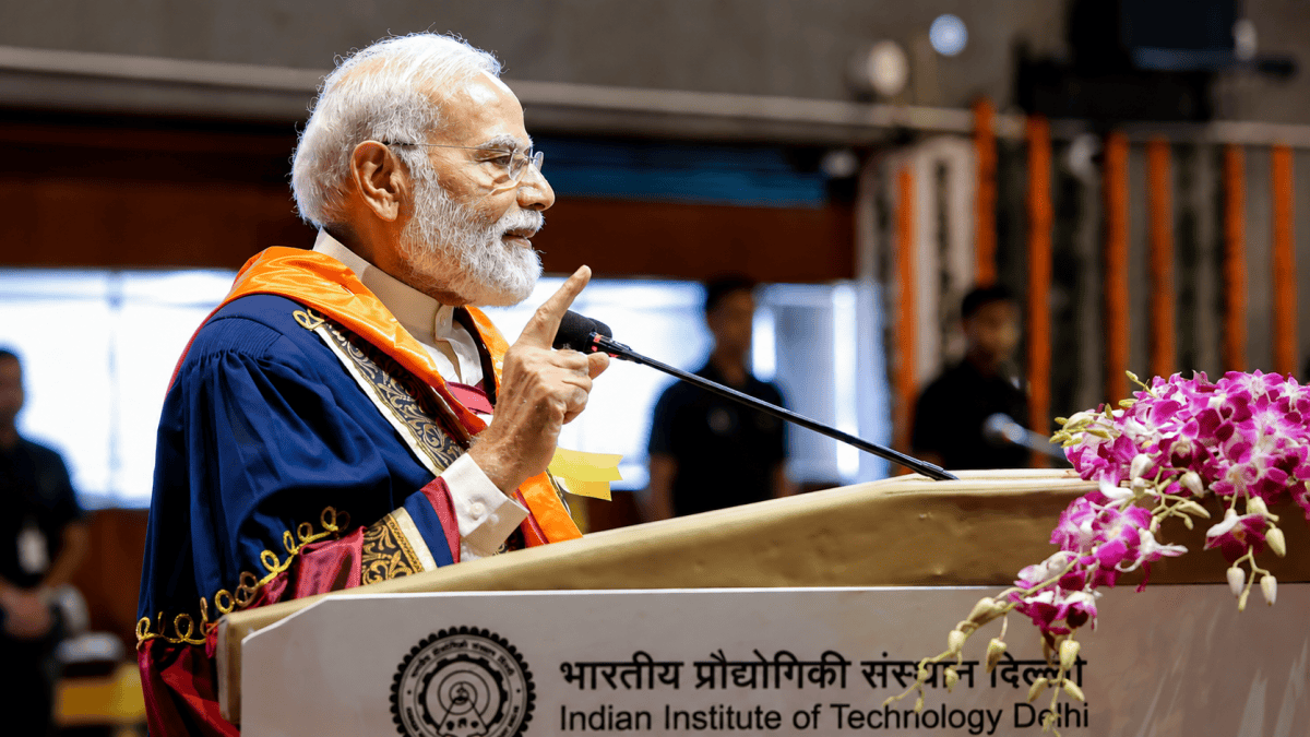 PM Modi to IIT Delhi Graduates: Keep learning, solve ‘out-of-syllabus’ problems and contribute to Viksit Bharat