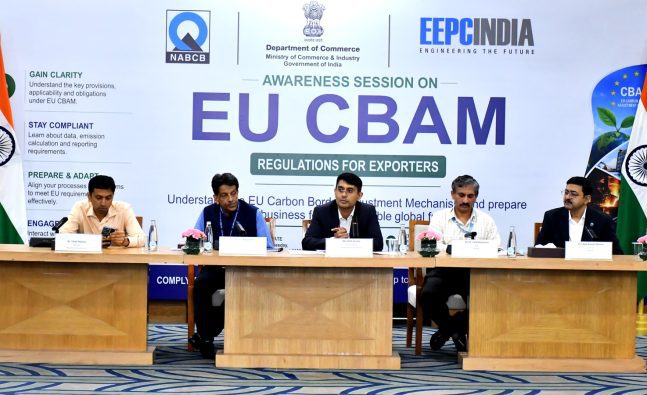 Department of Commerce holds awareness session to prepare Indian exporters for EU carbon border rules