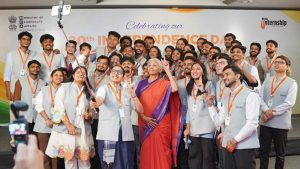 FM Sitharaman interacts with 86 PM Internship Scheme interns, highlights industry-ready skills