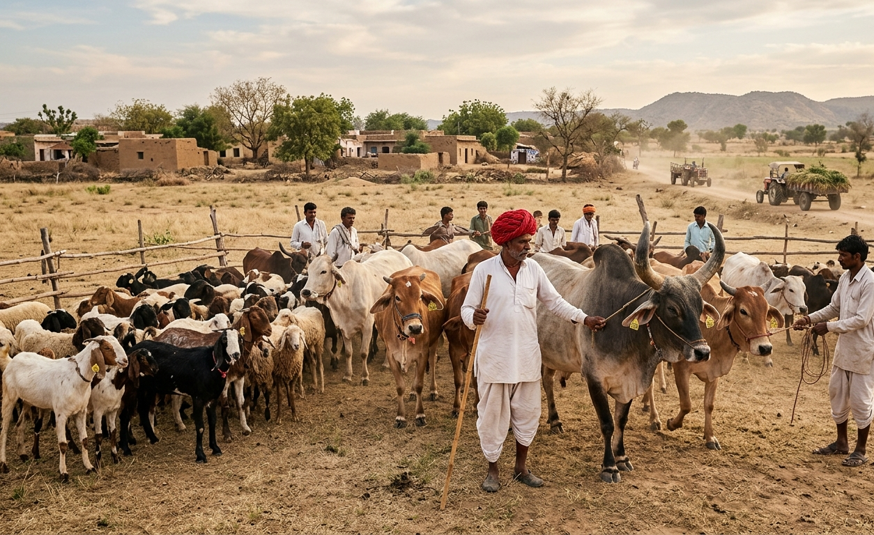 India strengthens dairy capacity, livestock breeding and animal disease response