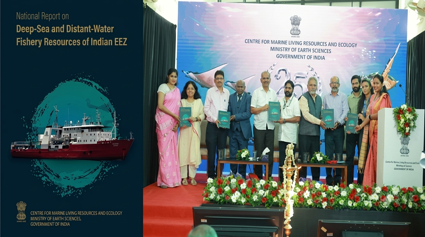 CMLRE Releases National Report on Deep-Sea and Distant-Water Fishery Resources in Indian EEZ