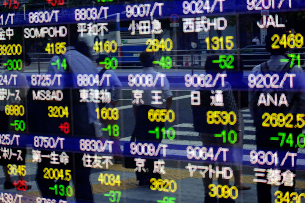 Asia shares surge on tech mood swing, oil retreats