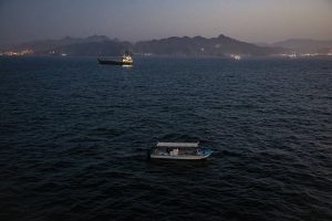 Oman says grounded tanker oil spill covers 400 square km