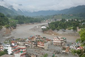 Nepal monitoring two lakes, flood risk to remain until they're fully drained, official says
