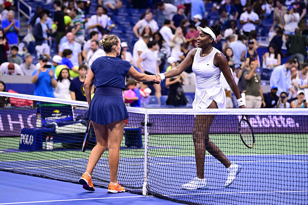Kenin beats Venus Williams in late-night US Open encounter