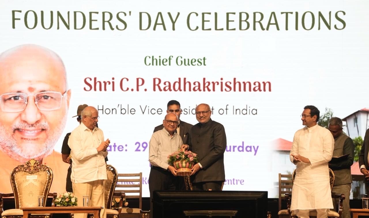 Research, innovation and industry-academia collaboration key to India’s progress: Vice President