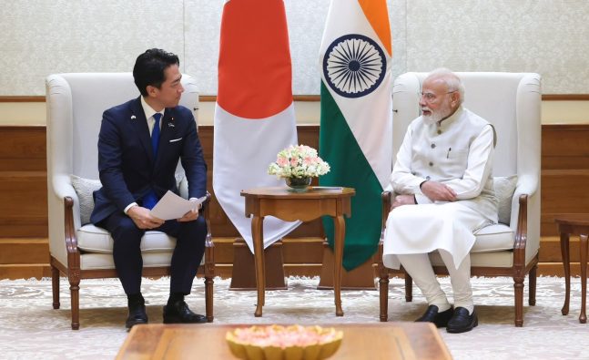 Japan's Defence Minister Calls on PM Modi
