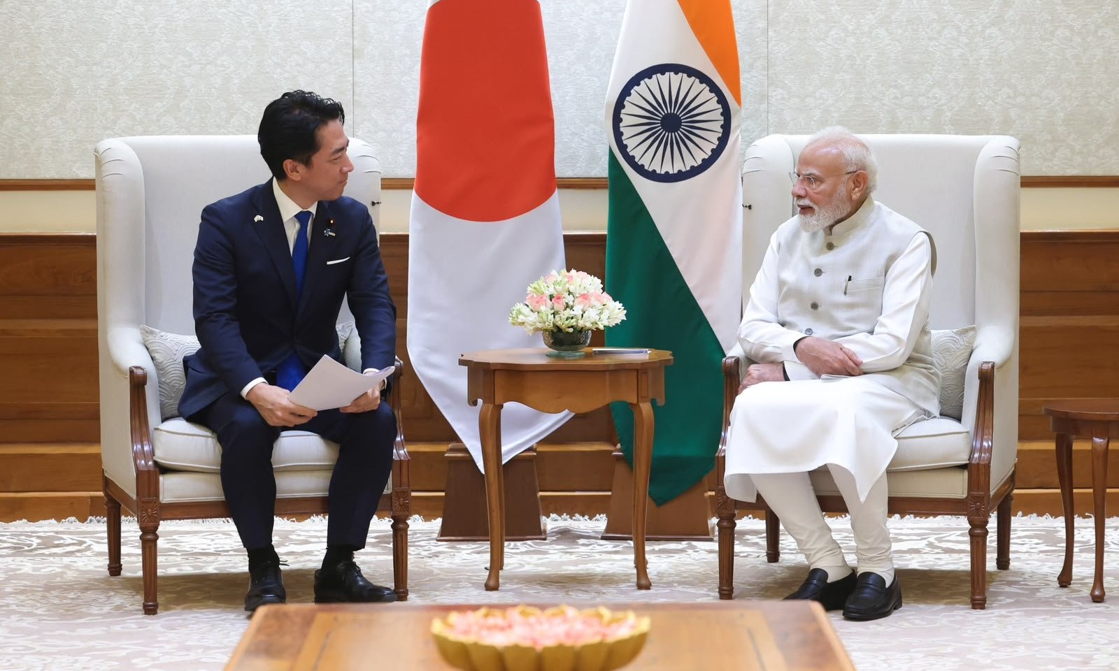 Japan’s Defence Minister Calls on PM Modi