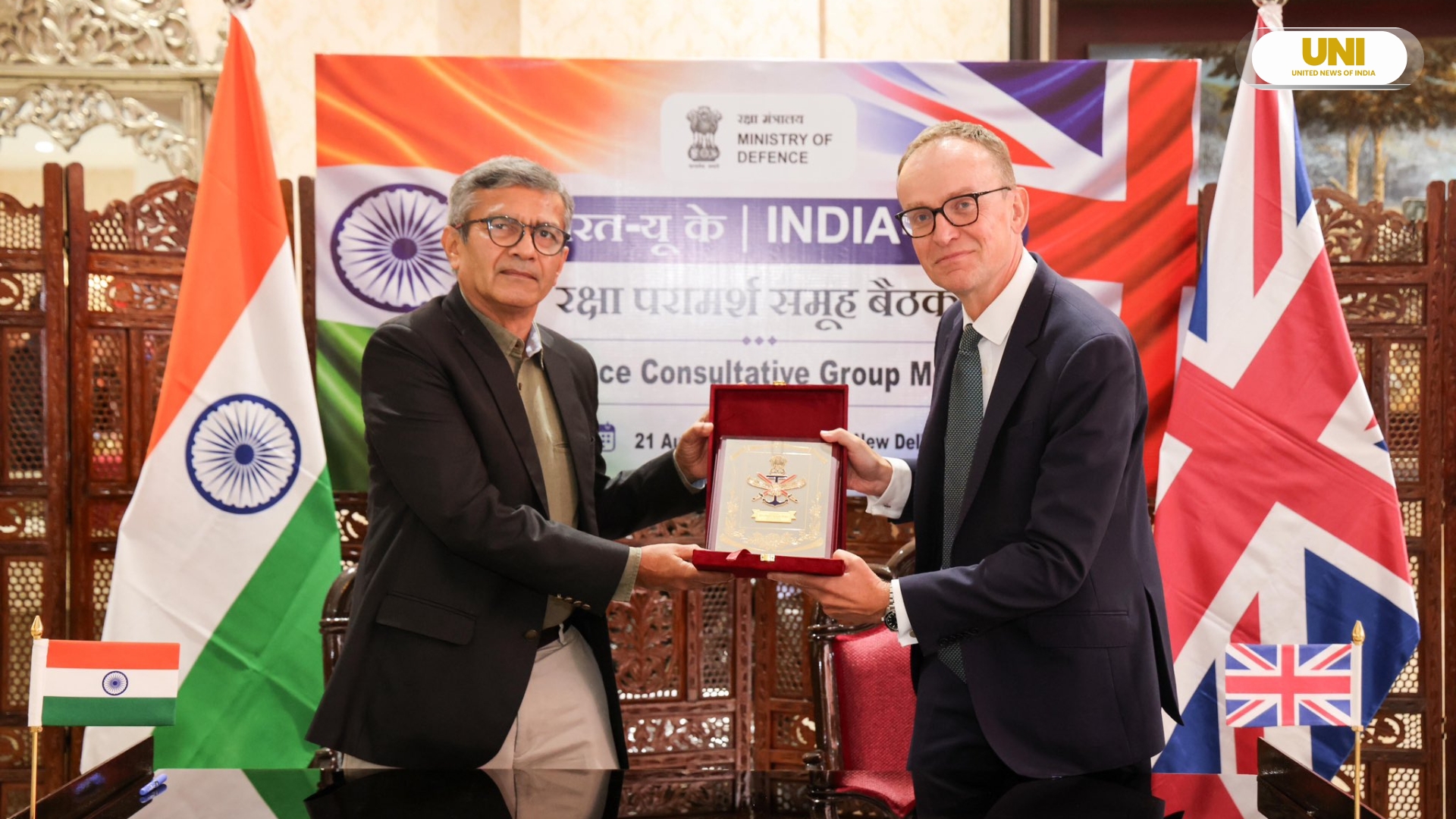 India, UK Hold 25th Defence Consultative Group Meeting in New Delhi