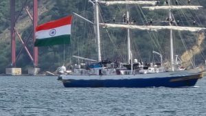 INS Sudarshini concludes three-day Lisbon port call during Lokayan 2026 expedition