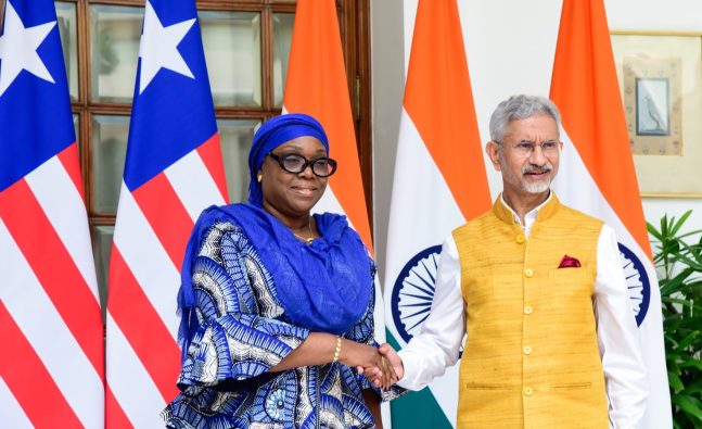 India, Liberia hold talks to deepen cooperation in technology, agriculture, health and trade