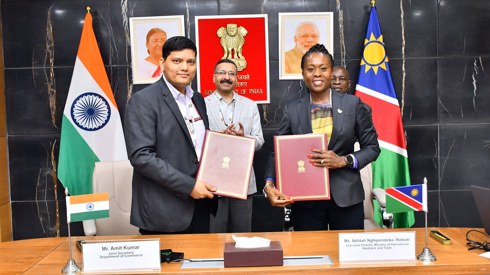 India-Namibia bilateral trade rises to $592.94 million; new cooperation frameworks agreed