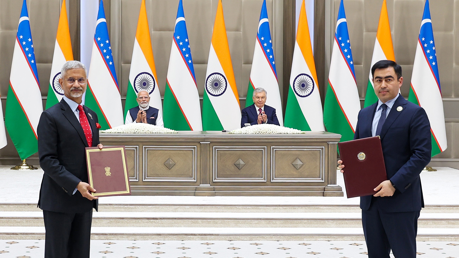 India, Uzbekistan unveil 16 outcomes, elevate ties to Comprehensive Strategic Partnership