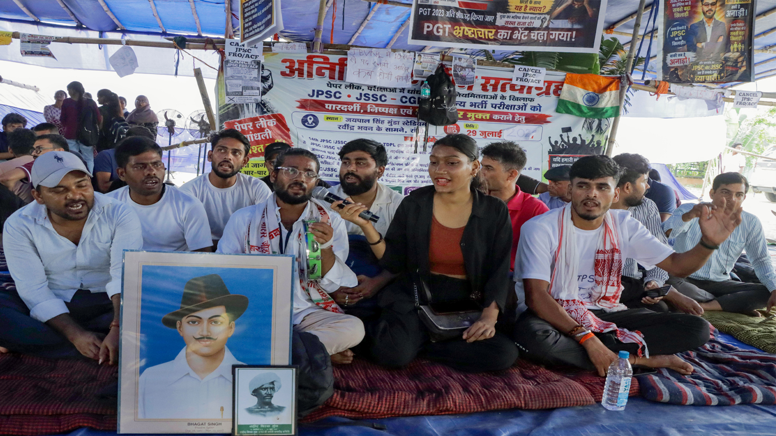 Jharkhand students refuse to call off stir; to take out ‘Tiranga Yatra’ on Aug 15