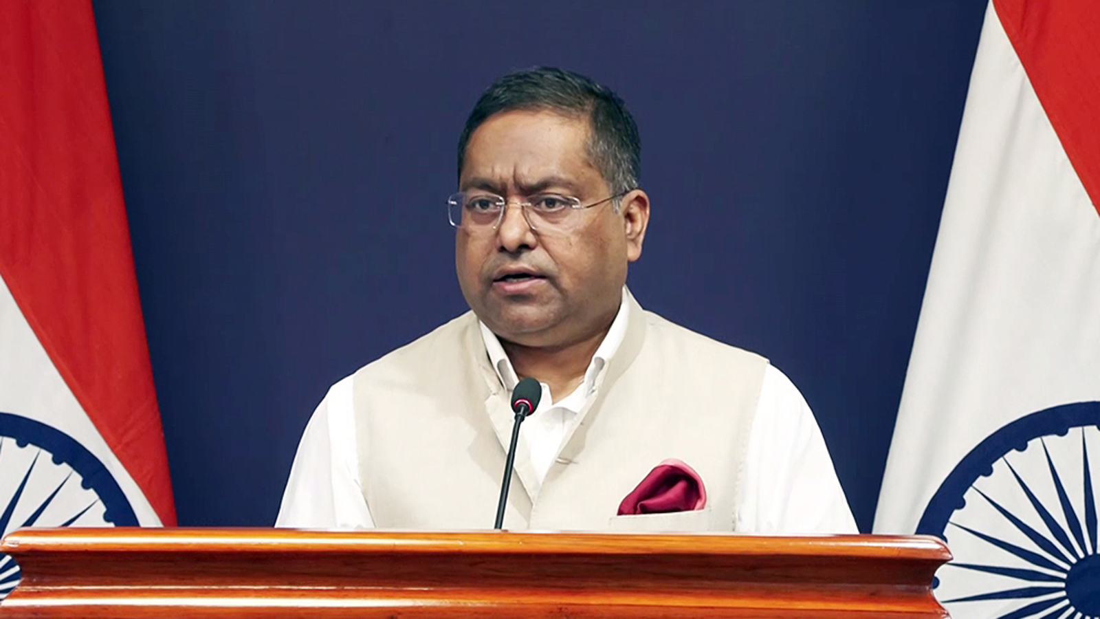 India reaffirms Indus Waters stance, flags PoK atrocities; MEA says ties with Russia, Italy remain strong