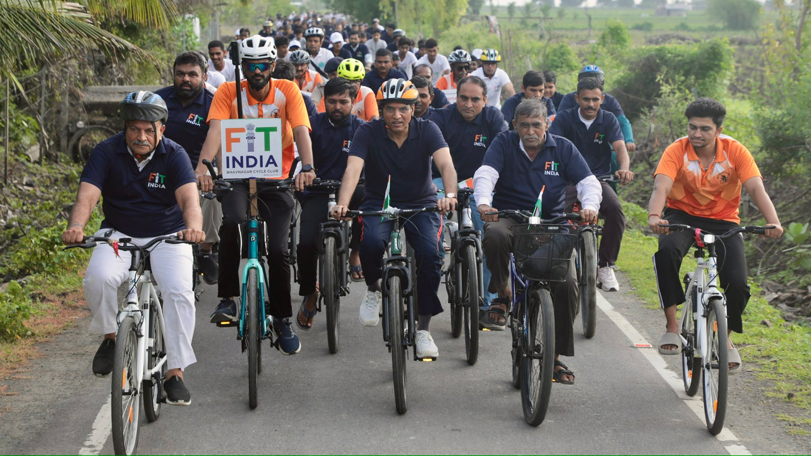 Fit India Sundays on Cycle takes up ‘Nasha Mukt Bharat’ message across country