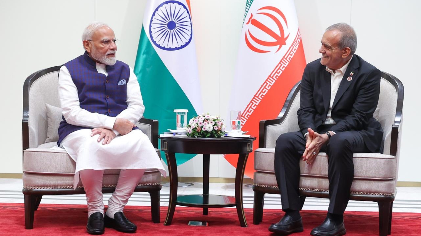 PM Modi meets Iranian President Pezeshkian in Bishkek, discusses bilateral ties and West Asia situation
