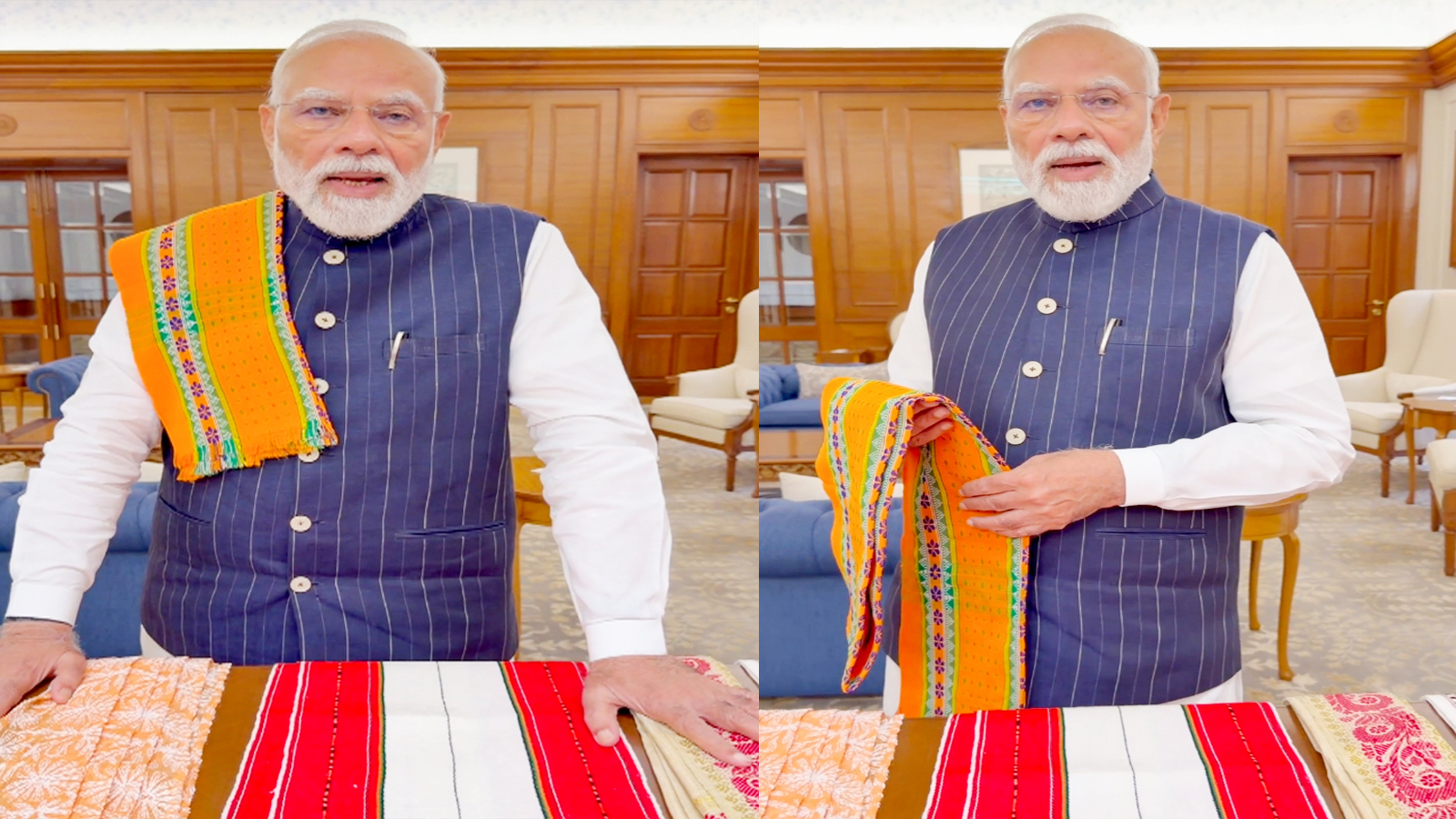 PM Modi calls upon people to celebrate National Handloom Day by showcasing India’s rich handloom heritage