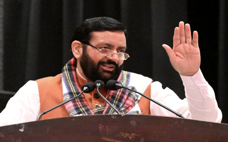 Haryana CM Nayab Singh Saini interacts with students from 14 countries