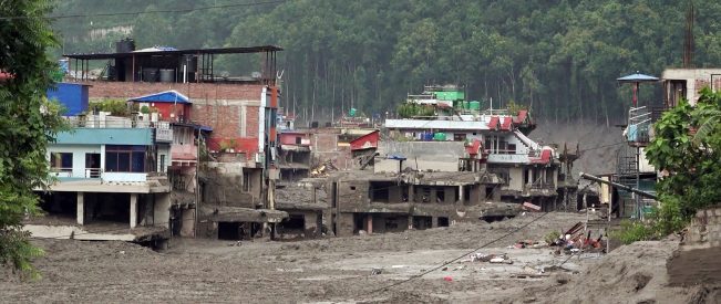 Scientists find clues in satellite imagery to the cause of catastrophic floods in Nepal and Tibet