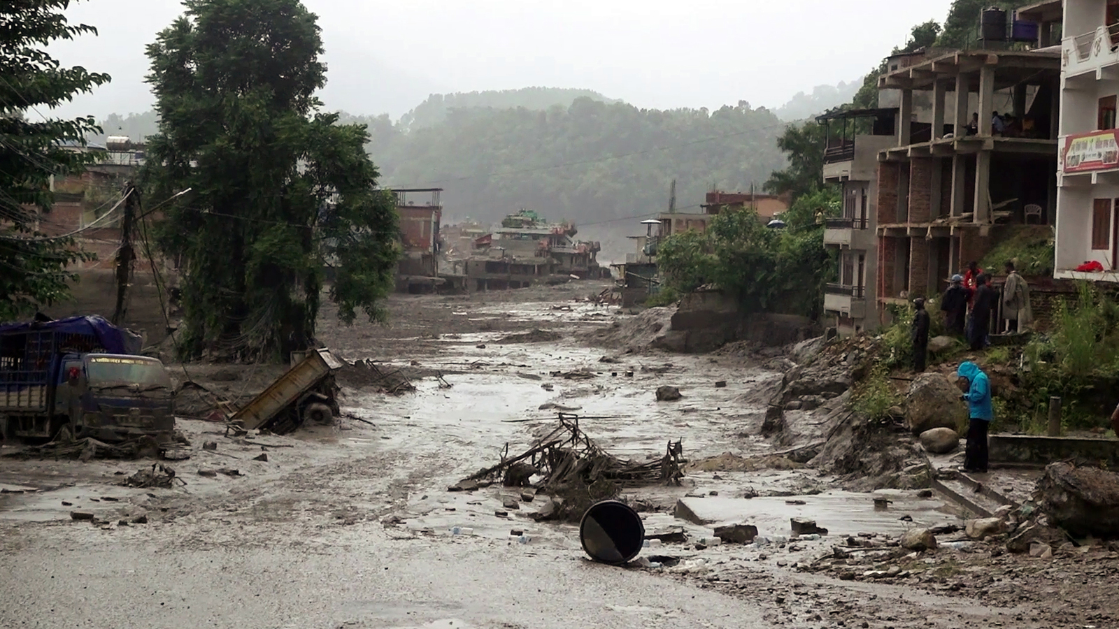 Nepal issues fresh flood warning as water level rises at site of deadly flash flood
