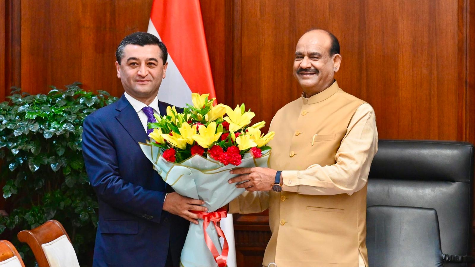 India, Uzbekistan Parliamentary ties get fresh push as Uzbek Foreign Minister meets Lok Sabha Speaker Om Birla