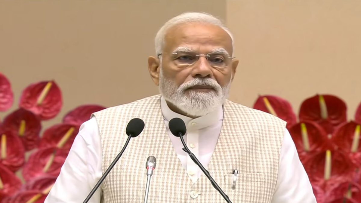 PM Modi shares Vice President Radhakrishnan’s article recalling freedom fighters, calls for Viksit Bharat by 2047