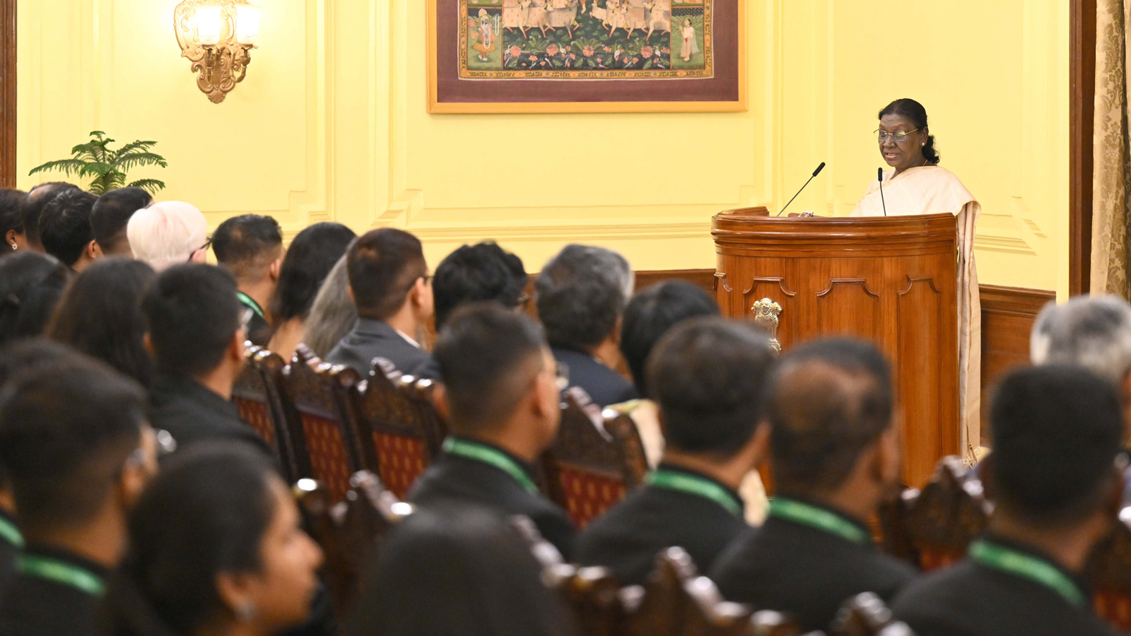 President Murmu urges information officers to use social media to listen, respond to citizens