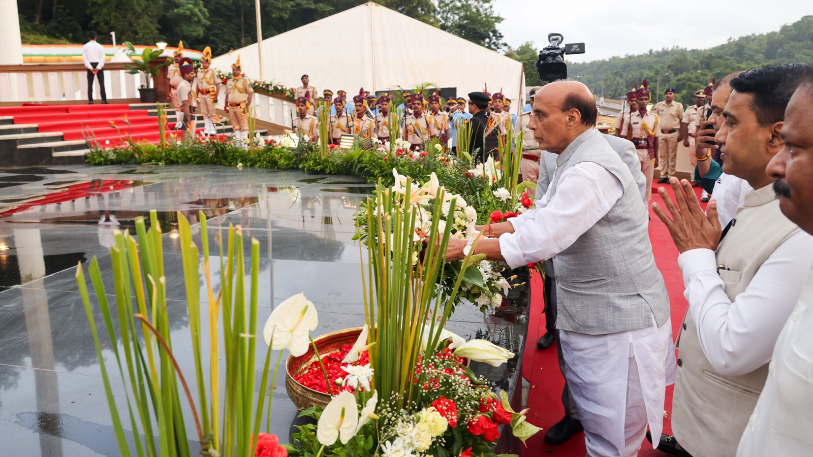 Rajnath Singh inaugurates re-developed Hutatma Smruti Smarak in Goa, pays tribute to Liberation Satyagrahis