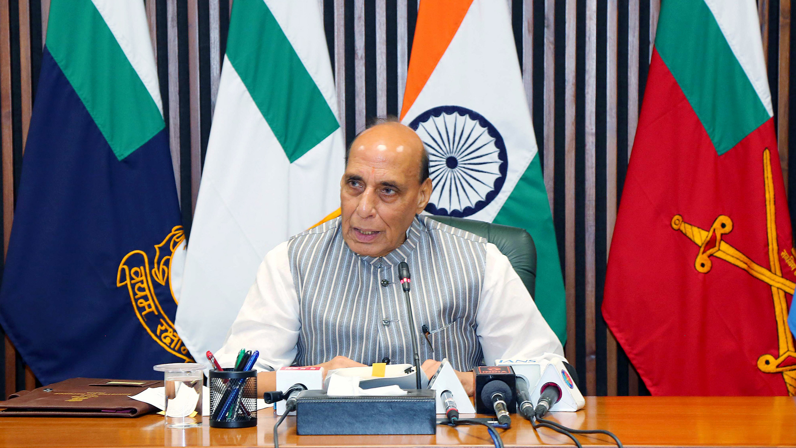 Self-reliant, future-ready defence sector top priority for military modernisation: Rajnath Singh