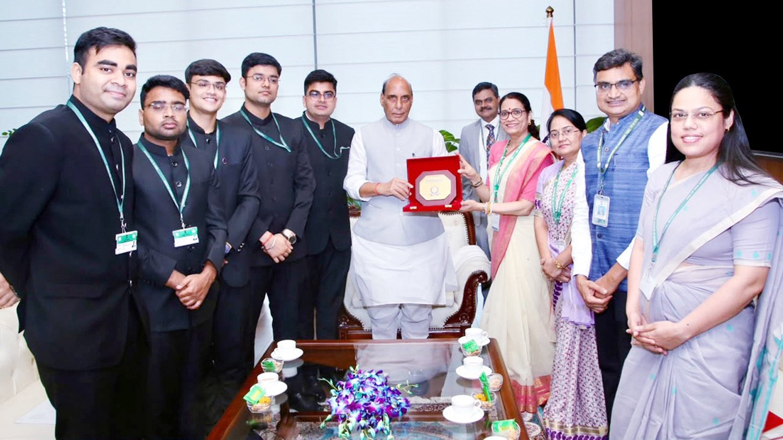 Rajnath Singh urges Defence Estates officer trainees to adopt ‘Seva Bhav’ and people-centric approach