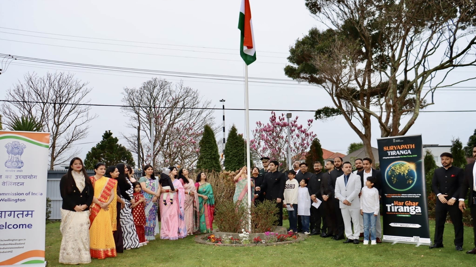 SURYAPATH TIRANGA Global Relay marks Independence Day with Tiranga journey across the world