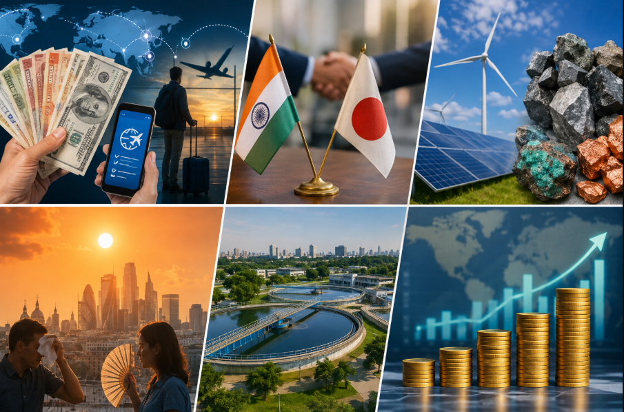 India’s Forex Boom, Europe’s Heatwave Economy, and a $50 Billion BOP Surplus: Inside This Week’s Economic Brief