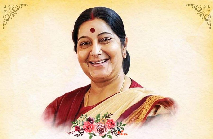 ‘Her Legacy Will Continue to Inspire Generations’: BJP Leaders Pay Tribute to Sushma Swaraj on Death Anniversary