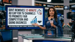 Govt removes 12-minute ad cap for TV channels to promote fair competition and ease of doing business