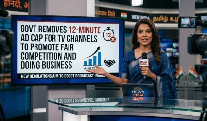 Govt removes 12-minute ad cap for TV channels to promote fair competition and ease of doing business