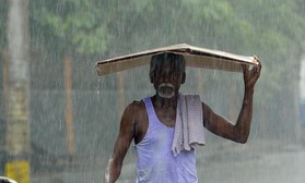 TN to receive moderate rain with thunderstorms, gusty winds today