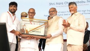 V-P Radhakrishnan launches India's first non-GMO high-expansion popcorn maize hybrid seed in Andhra Pradesh