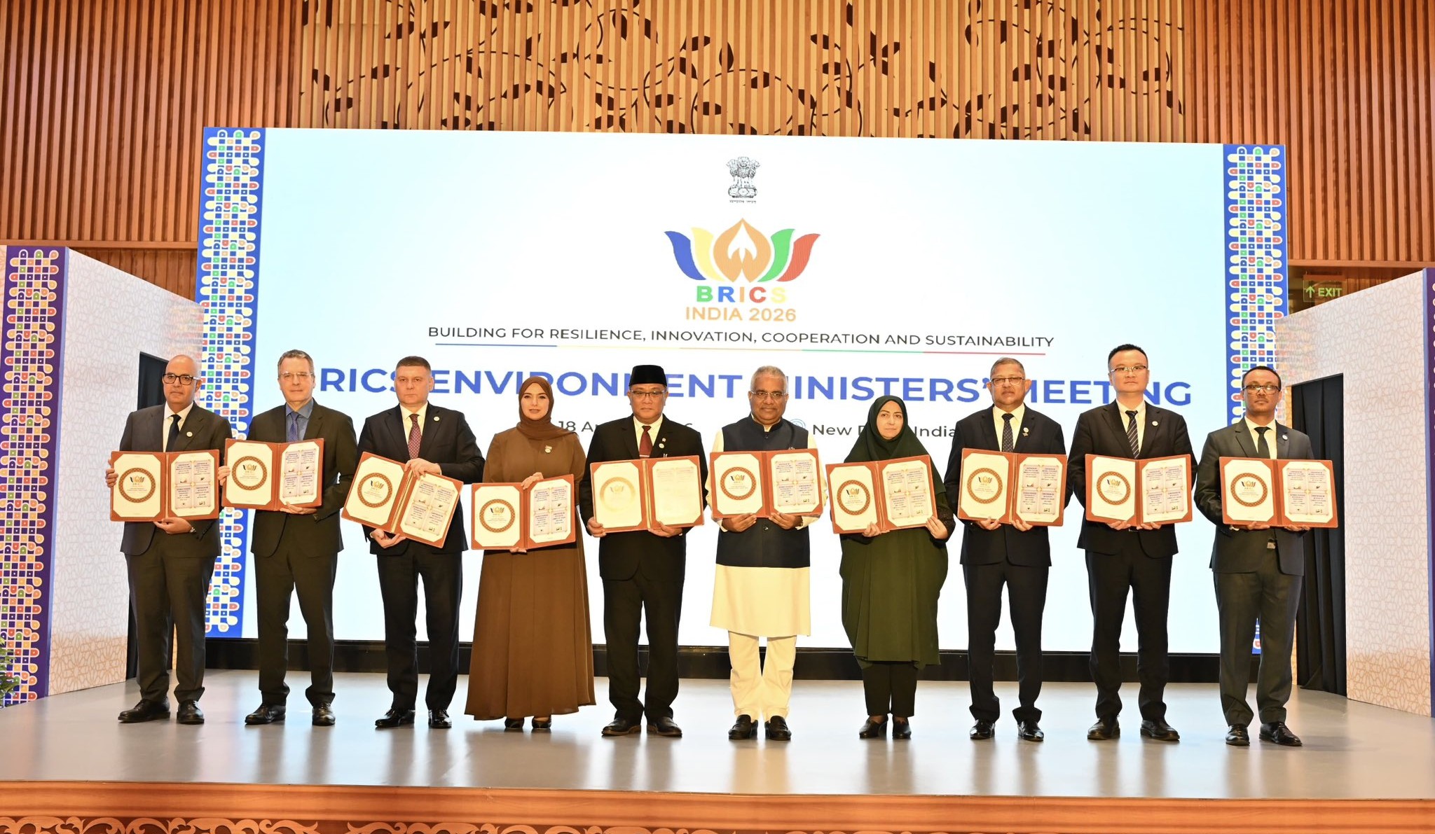 BRICS Environment Ministers unveil four compendiums on sustainable environmental practices